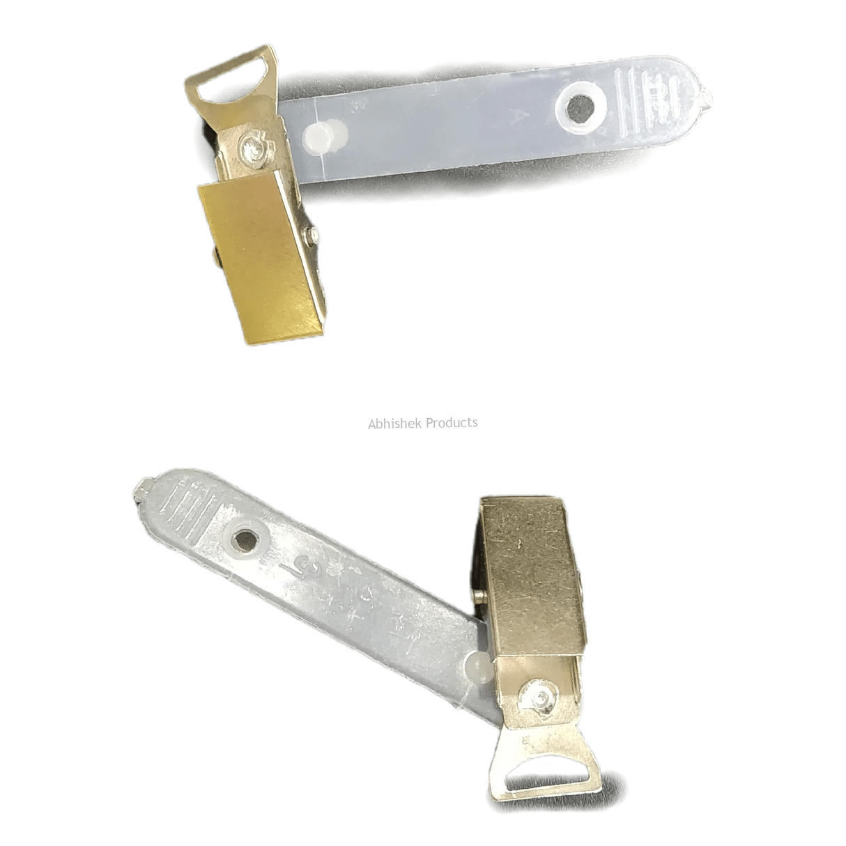S1 bulldog clip for ID card lanyards fits 12 to 20mm ribbon bulk packs by AbhishekID