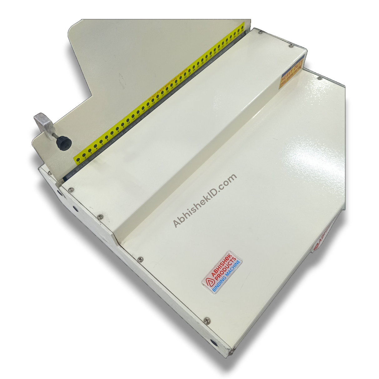 5mm Hole Legal Spiral Binding Machine punching equipment for top load legal size office reports