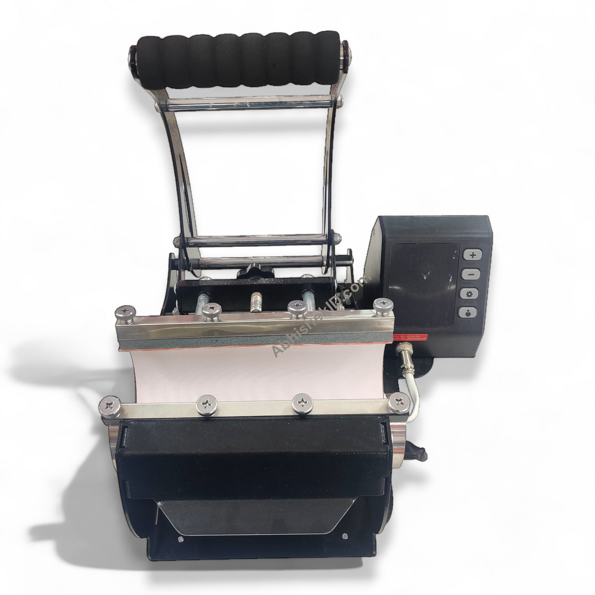 Sipper Bottle Heat Press Machine semi-automatic sublimation equipment for commercial drinkware printing businesses.