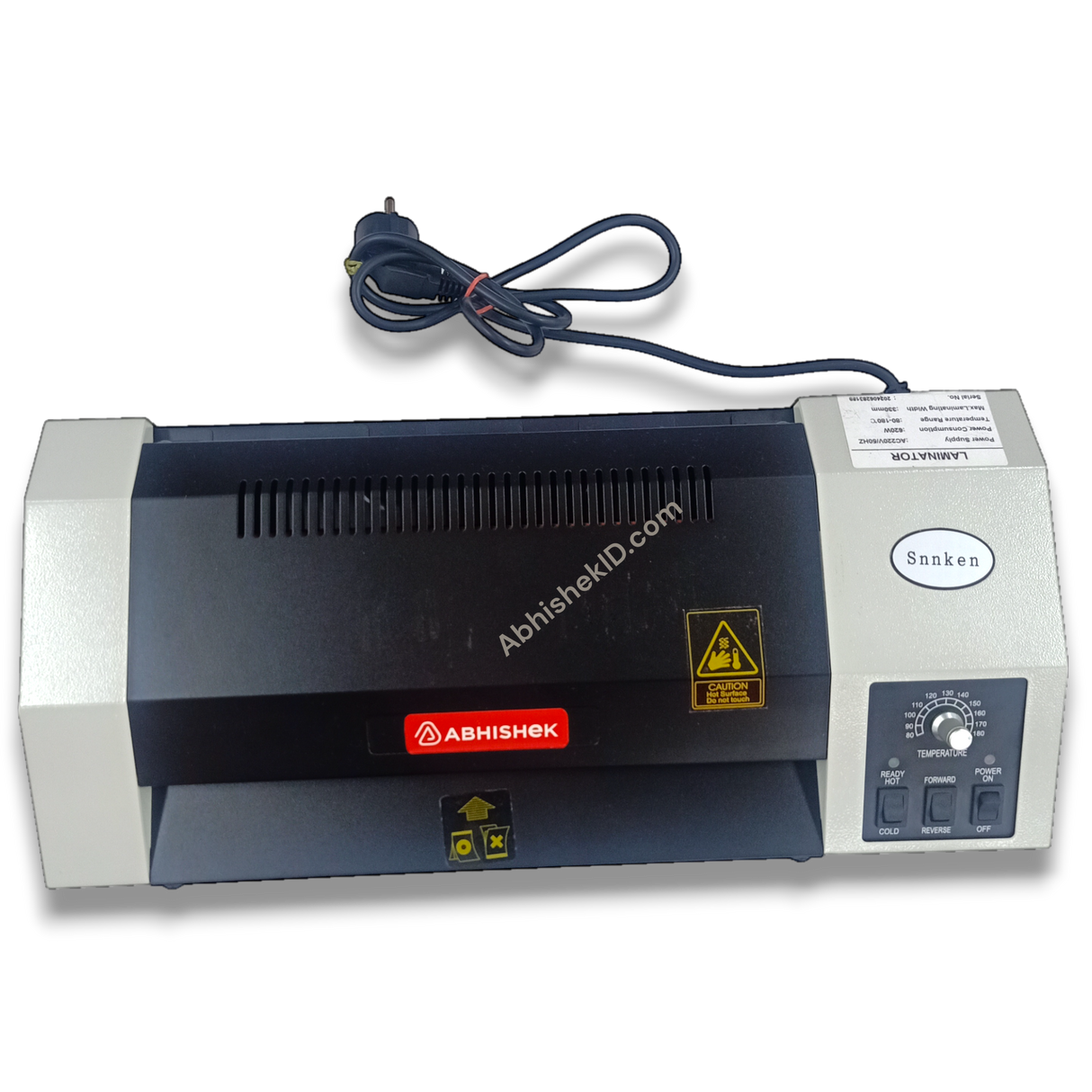 Snnkenn 12 Inch A3 Lamination Machine up to 350 mic for heavy duty certificate preservation.