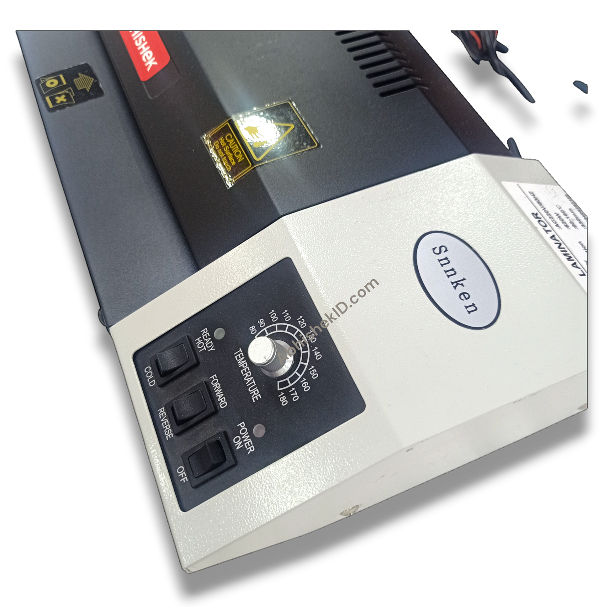 Snnkenn 12 Inch A3 Lamination Machine 350 Mic for commercial ID card printing and document protection.