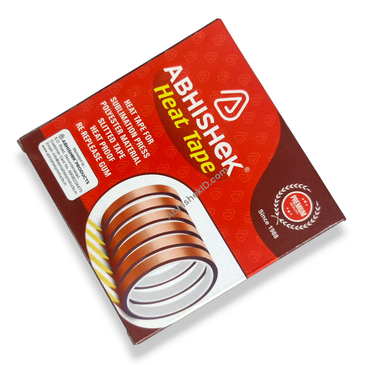 High temperature Thermal Tape 5mm for protecting sensitive areas during industrial powder coating.