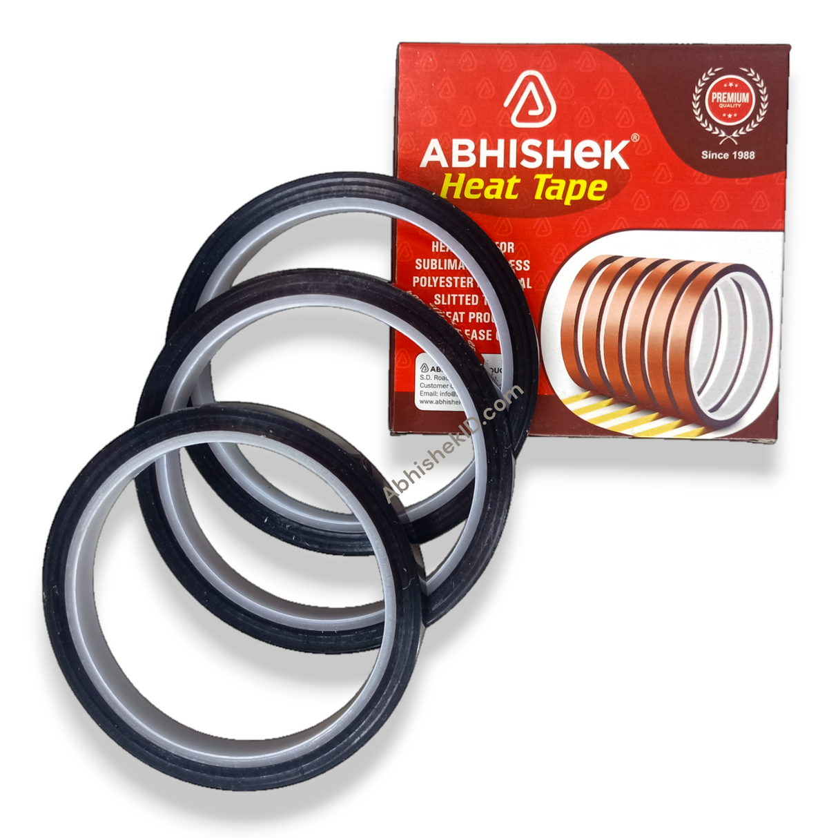 Sublimation Heat Tape 5mm for electronics manufacturing and high temperature component masking.