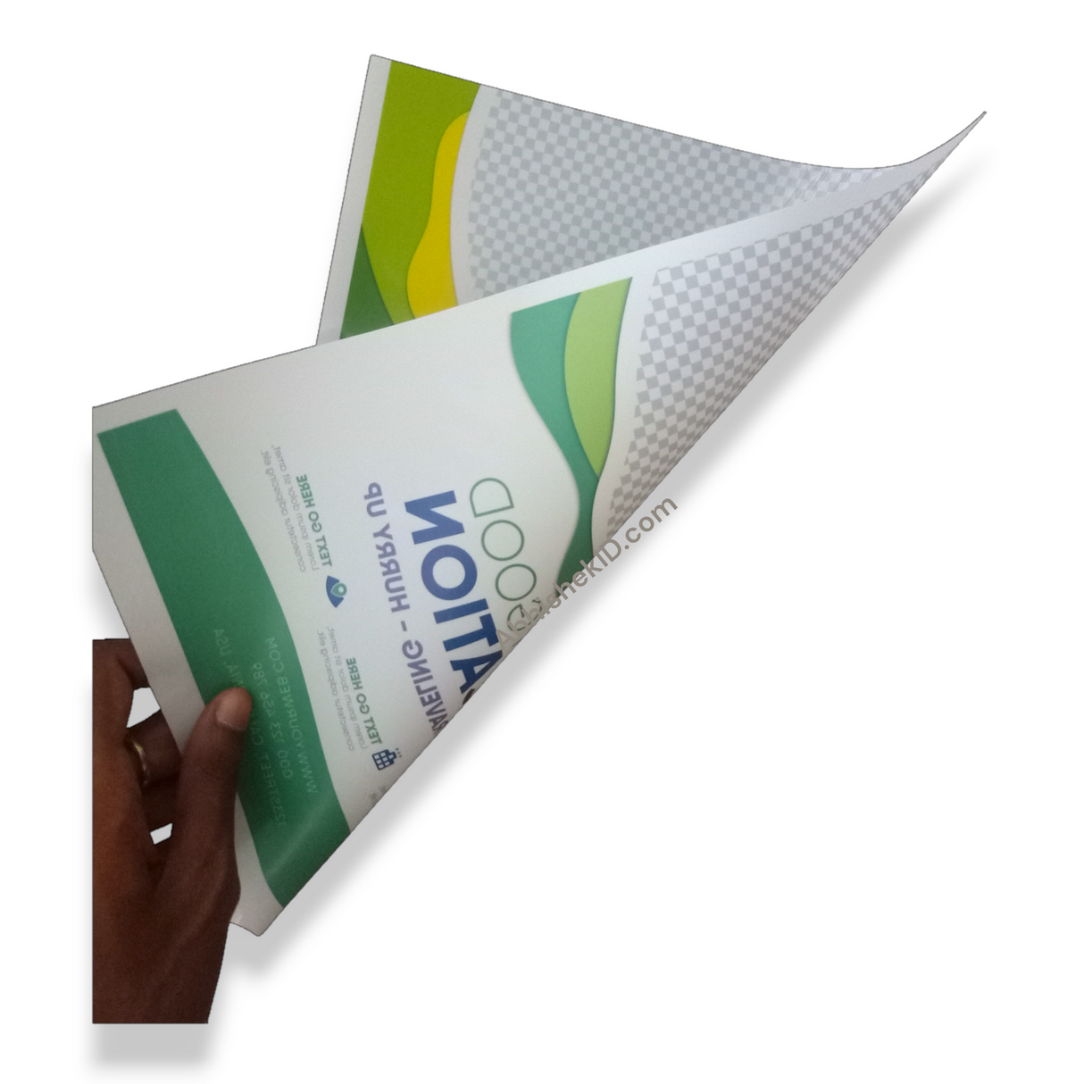 Super Bright 12x18 Backlit Film for creating vibrant commercial displays with inkjet printers.