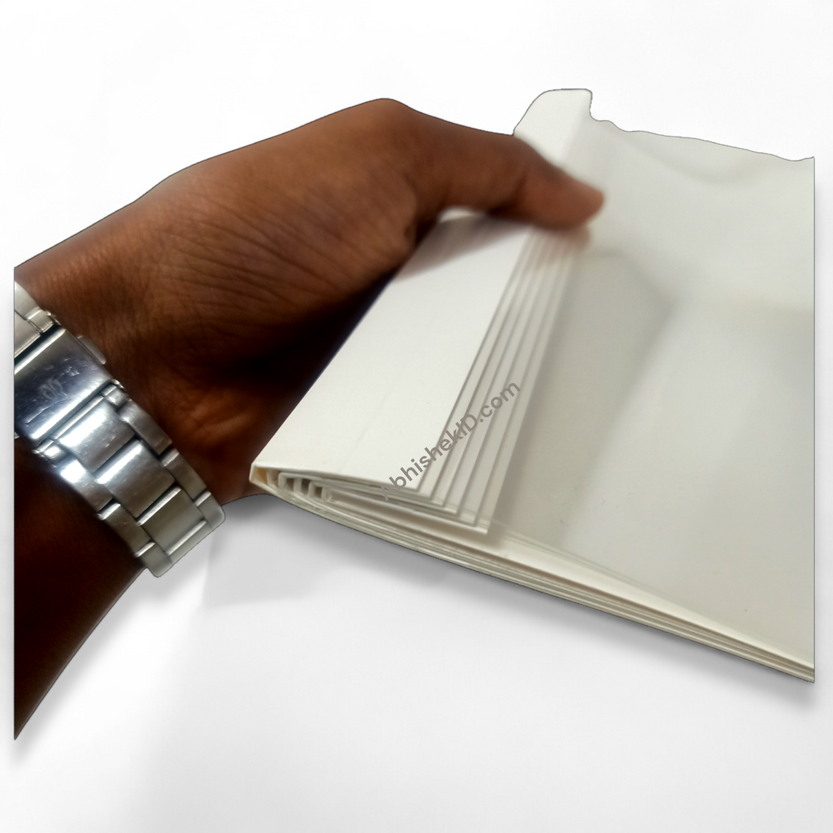 A4 White Thermal Binding Covers for business proposals and commercial document archiving