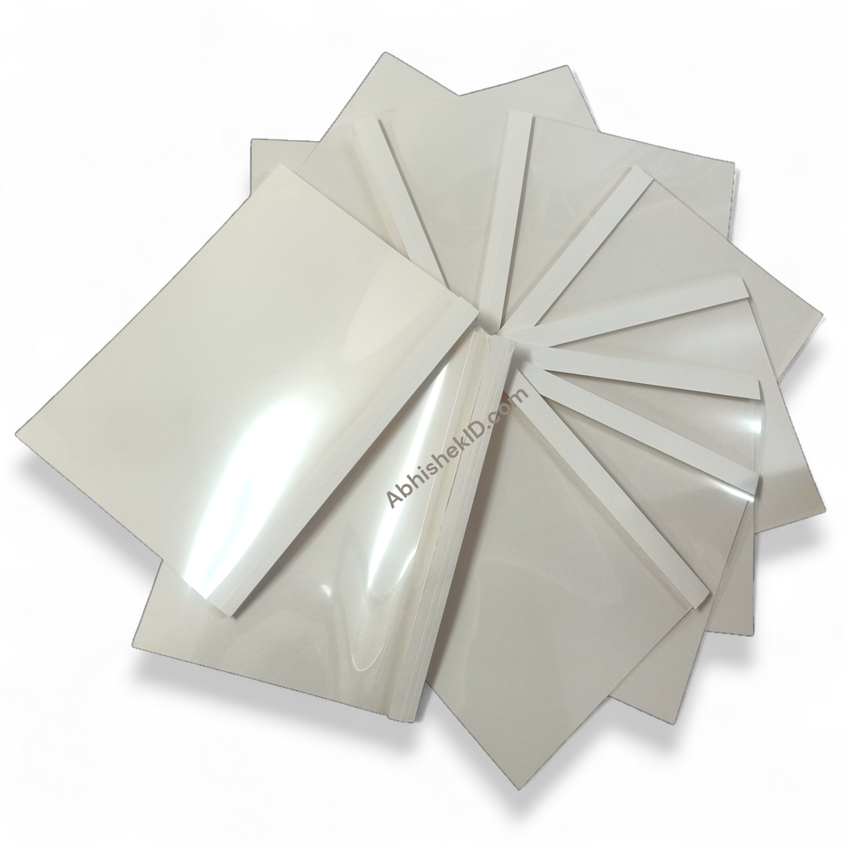 Thermal Binding Covers A4 White for corporate reports and office document presentation workflows