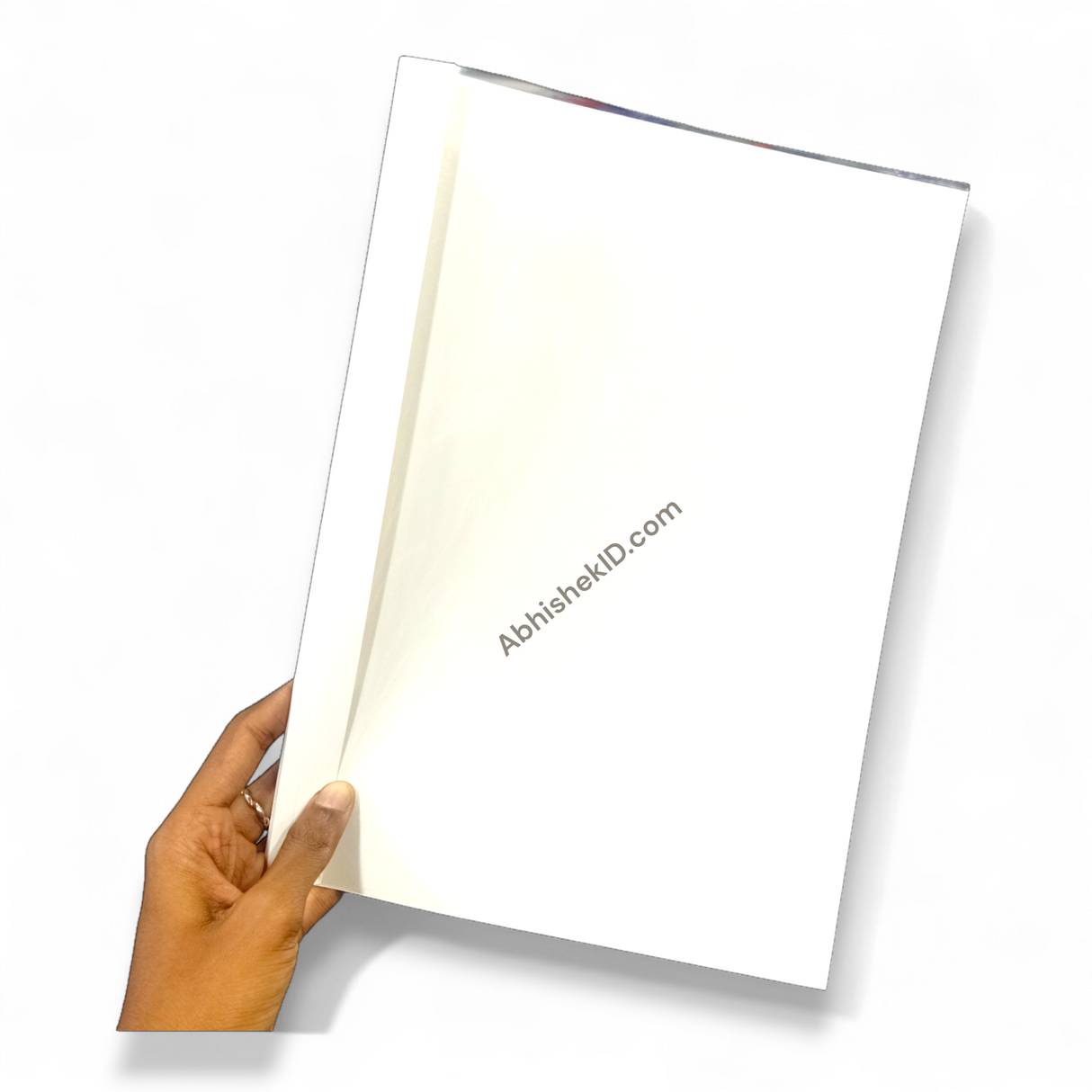 Thermal Binding Covers A4 White for school project compilation and institutional document storage