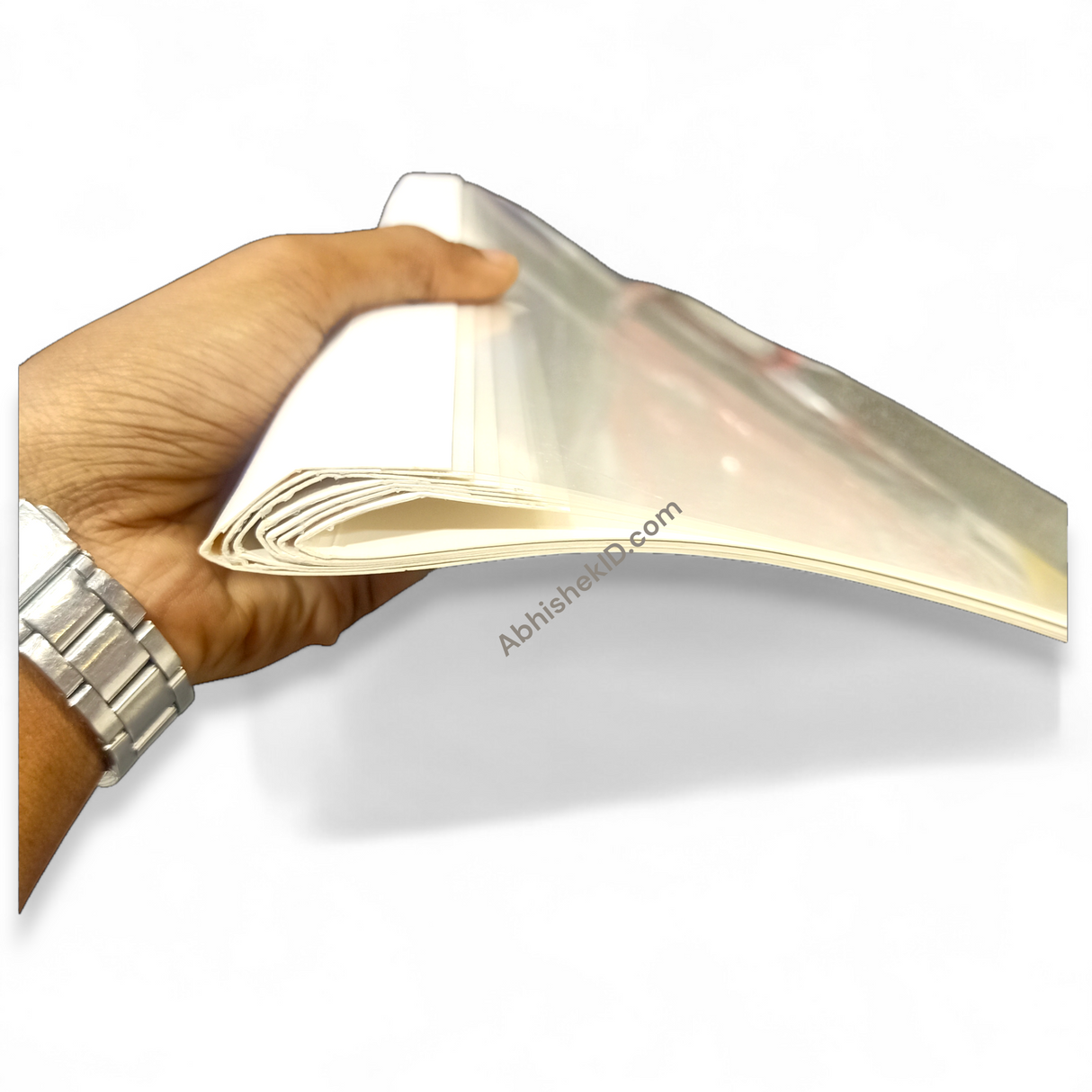 Thermal Binding Covers A4 White for employee onboarding packets and enterprise training documentation