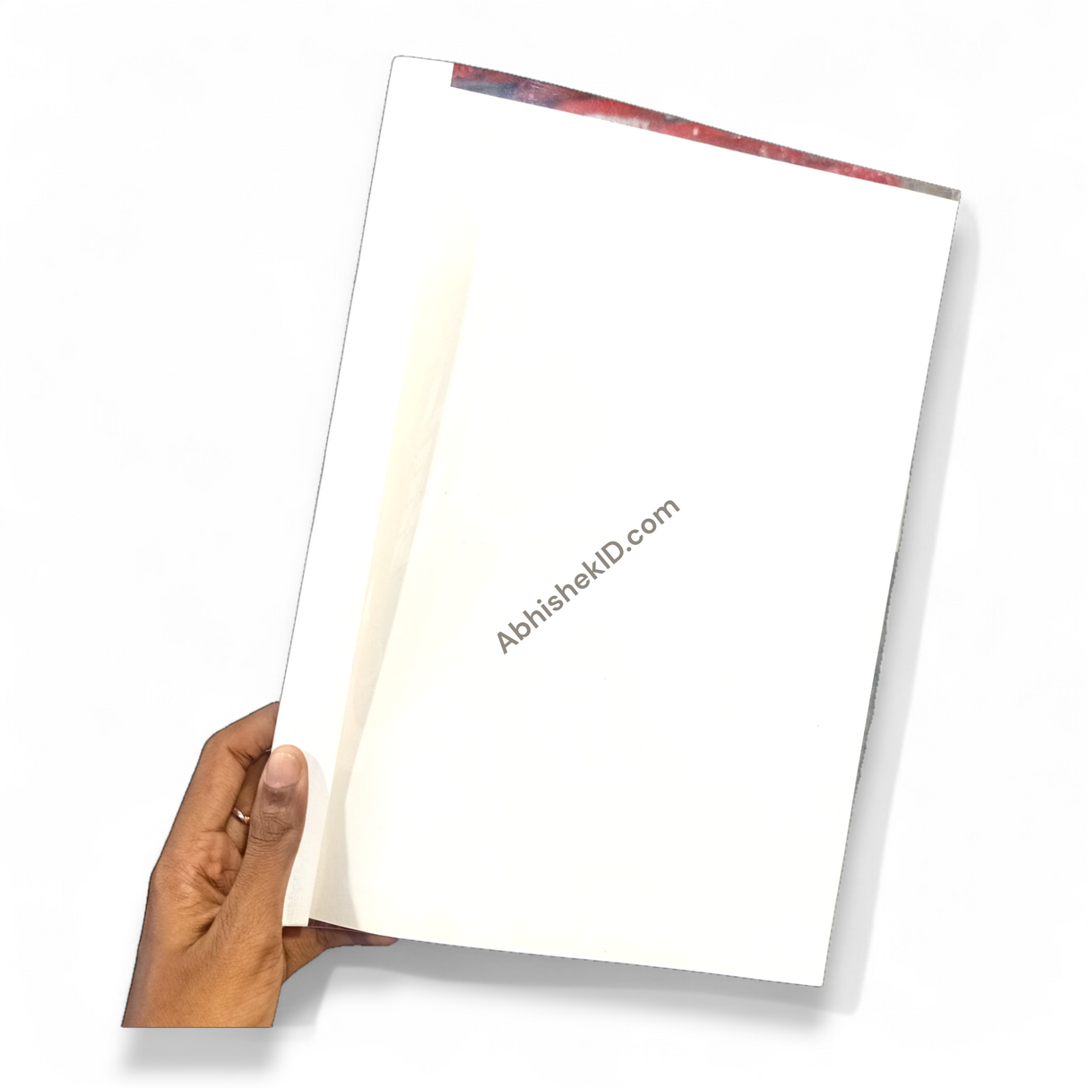 White A4 Thermal Binding Covers for marketing collateral and commercial business plan assembly