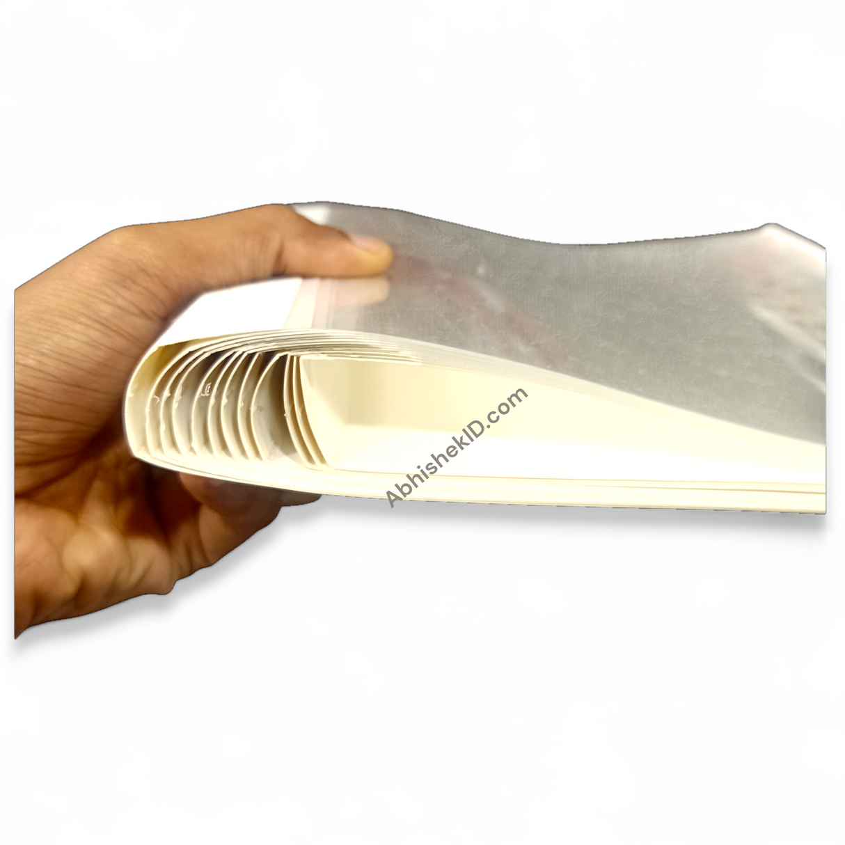 White A4 Thermal Binding Folders for academic dissertations and university administrative reporting