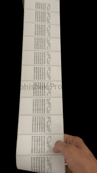 TSC Label Printer fixing junk text errors during barcode creation for commercial retail tagging systems
