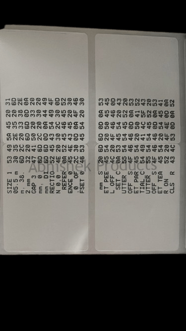 TSC Label Printer solving junk text formatting issues for industrial warehouse shipping label dispatch operations