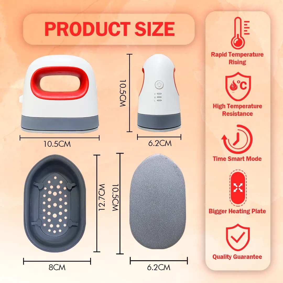 Mini Heat Press Machine for vinyl transfer projects and commercial apparel customization
