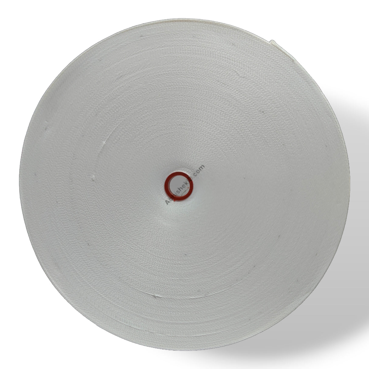 16mm white satin roll for premium corporate lanyard production