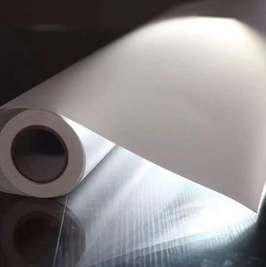 24 Inch Backlit Translite Roll using eco-friendly PVC-free film printing for illuminated menu boards.