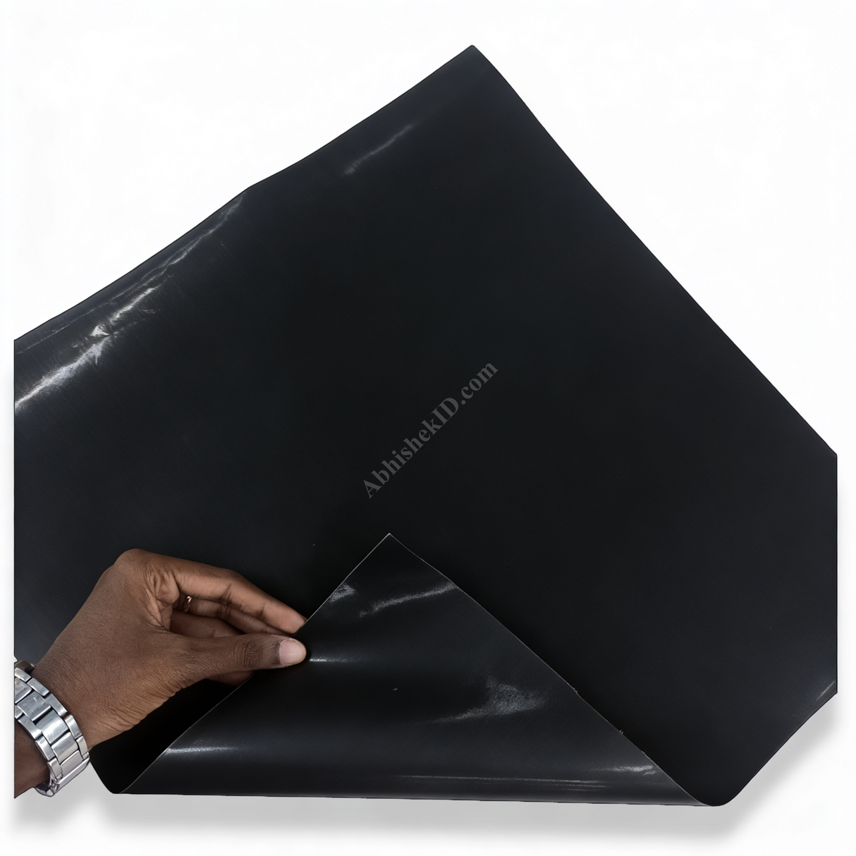 Premium Black Teflon Sheet for Heat Press and Sublimation, non-stick heat-resistant material for heat transfers.