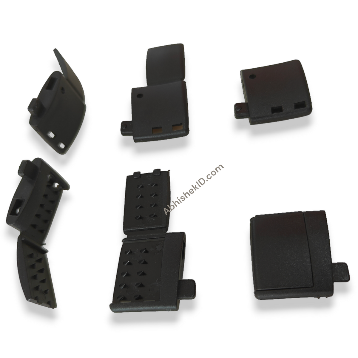 Secure neck joint connector tailored for 16mm wide satin and polyester ribbon rolls