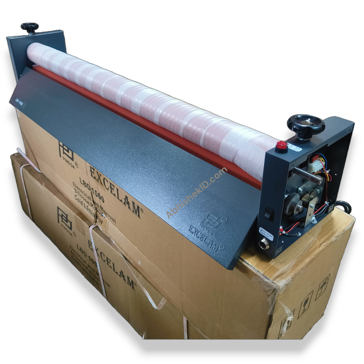29.5 inch Electric Cold Lamination Machine for photographic coating and industrial grade roll laminating production.