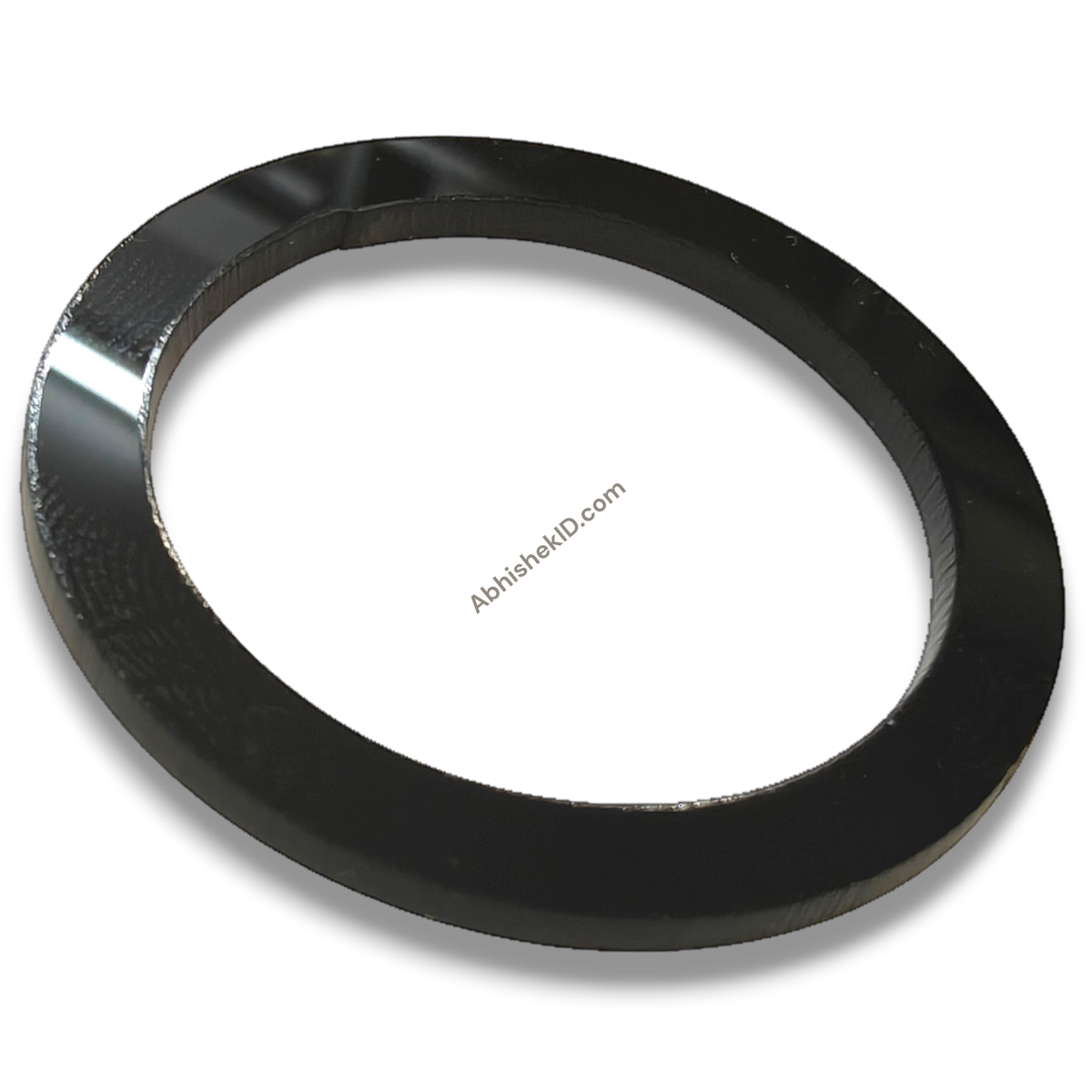 Button Badge Rings 58mm 44mm die height washer spacer, black metal ring for badge press dies.