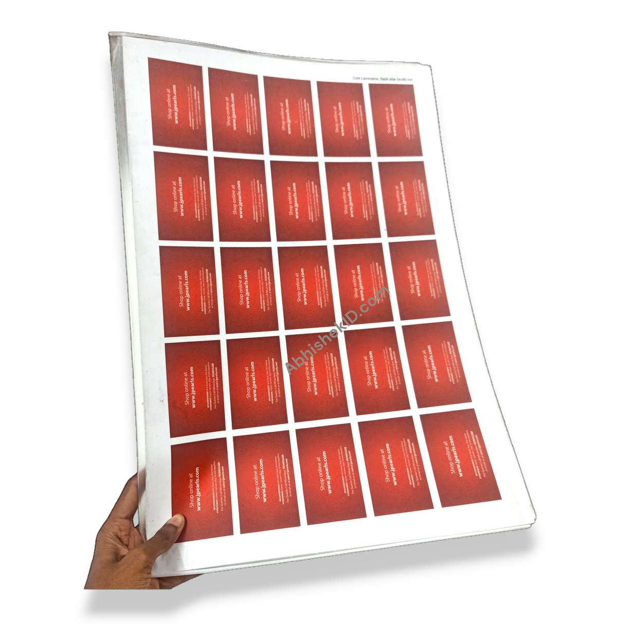 మాట్ థర్మల్ లామినేషన్ రోల్ 330 mm X 150 మీటర్ X 27 మైక్రోన్ లామినేటింగ్ రోల్ ఫిల్మ్