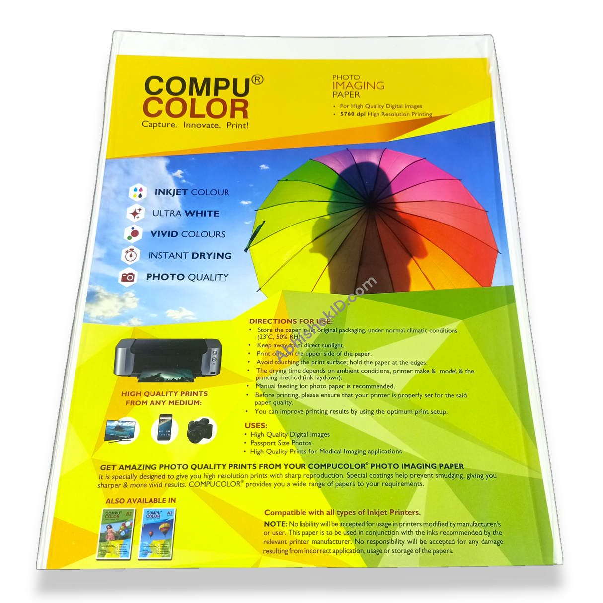 మాట్ థర్మల్ లామినేషన్ రోల్ 330 mm X 150 మీటర్ X 27 మైక్రోన్ లామినేటింగ్ రోల్ ఫిల్మ్