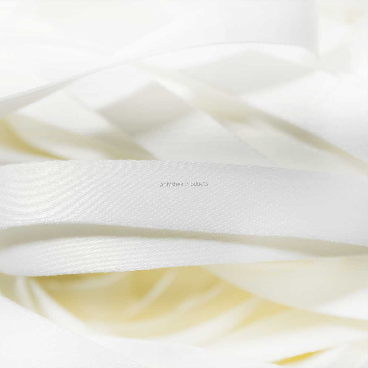 16mm white satin roll for custom printed wide lanyards