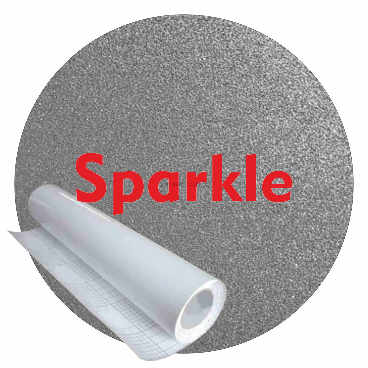 12.5" Sparkle Cold Lamination Roll | Glitter Finish - View 2 - abhishekid.com