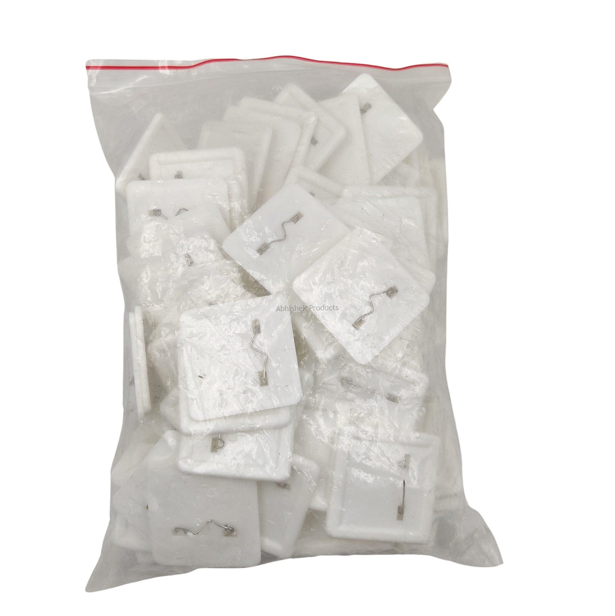 50mm Square Button Badge Raw Material | Pin Back (100pcs) - View 5 - abhishekid.com