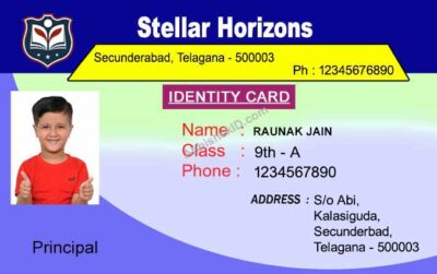 Online tool for making custom ID cards, suitable for businesses and personal use