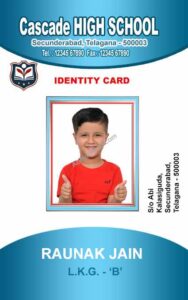 Online ID card printing service for customized cards with sleek design layout