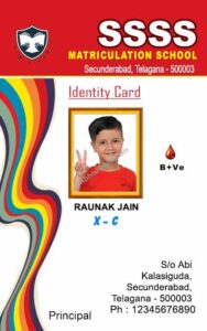 school-id-card-design-template