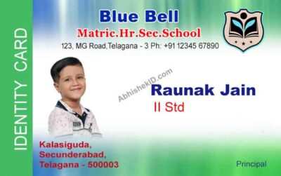 Online tool for making school ID cards, perfect for educational institutions