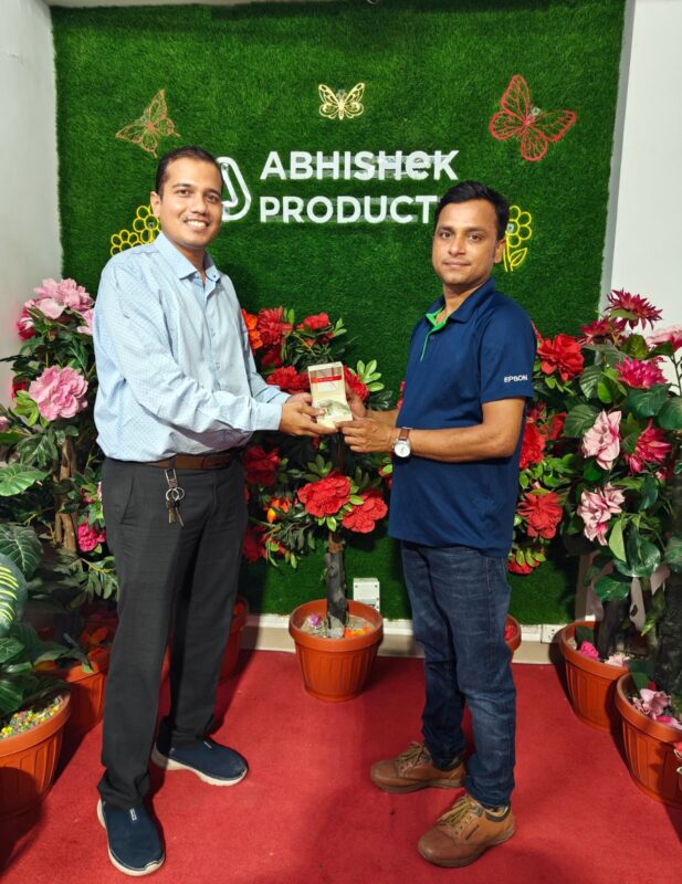 Celebrating Excellence Abhishek Products Wins the Prestigious Epson Award