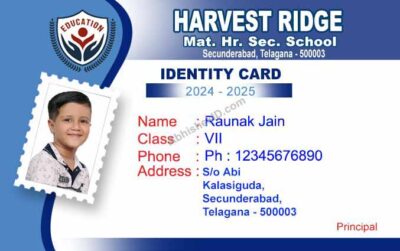 KIDs ID Card Design Template Files 50 PSD PhotoShop Templates (15)