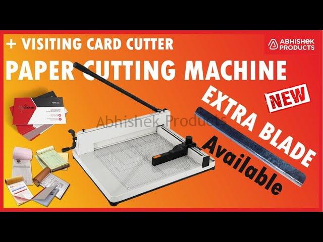 Best Paper Cutter VISITING CARD CUTTER EXTRA BLADE A3 17 INCH Buy @ abhishekid.com