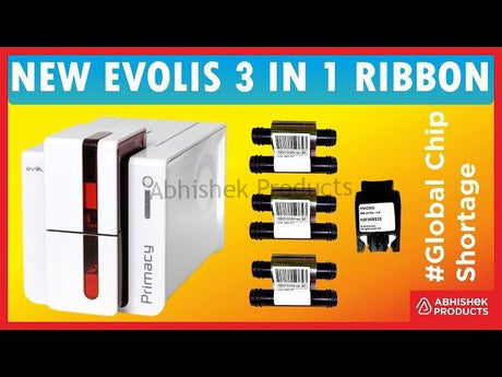 New Evolis Primacy Full Ribbon 3 In 1 Step Against globalchipshortage Buy @ abhishekid.com 1
