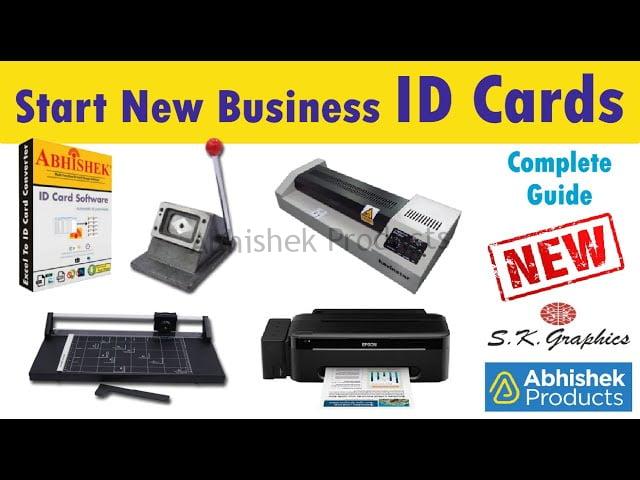 Start New Business Ep1 ID Card Complete Guide Buy Online www.abhishekid.com