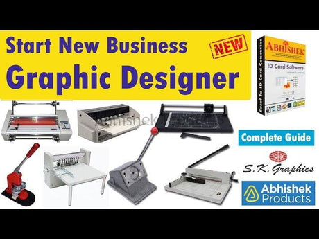 Start New Business Ep3 Graphic Designer Shop Machine For Different Markets Buy @ abhishekid.com