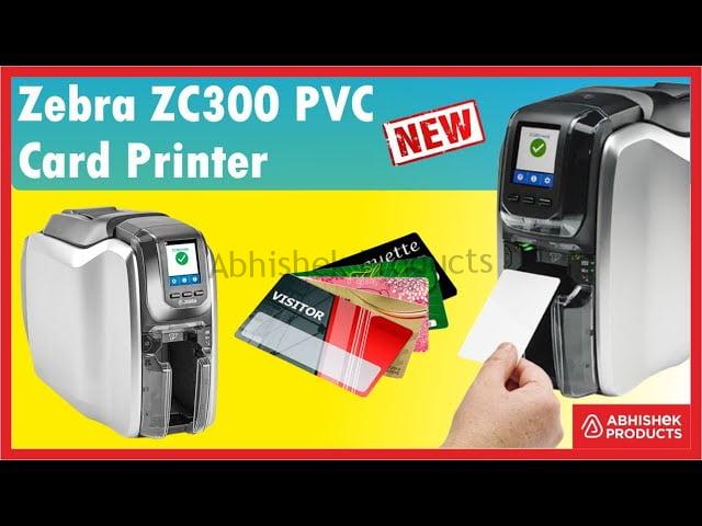 Zebra ZC300 PVC ID Card Printer Review Business Analysis By Abhishek Jain Abhishek Products