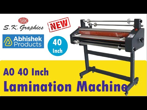 Mastering Large-Scale Lamination: A Guide to Using the A0 40-inch Roll to Roll Lamination Machine