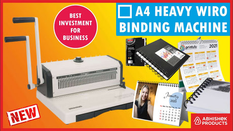 How to Use a Heavy Duty Wiro Binding Machine?