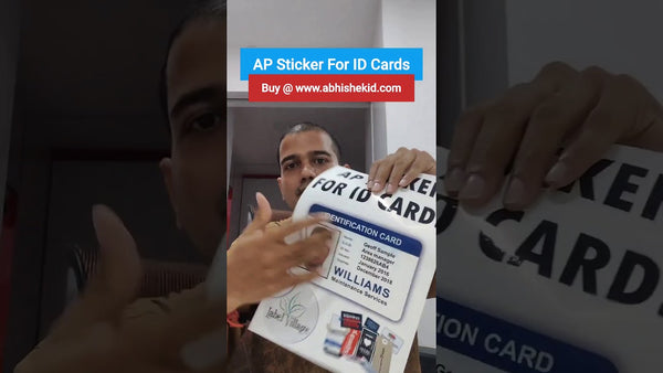 Premium Waterproof Sticker Paper for Inkjet ID Cards and Labels