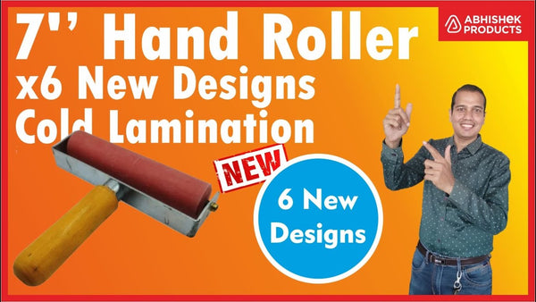 Mastering the Art of Lamination with the 7-inch Cold Lamination Roller