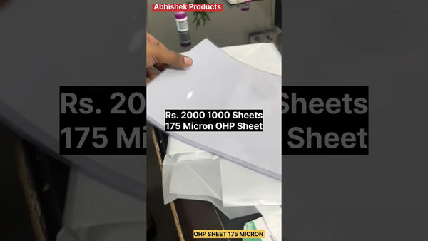 How to Xerox Binding Supplies: A Guide to OHP and Transparent Sheets