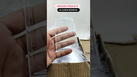 How to Use Crystal Clear ID Card Holders?