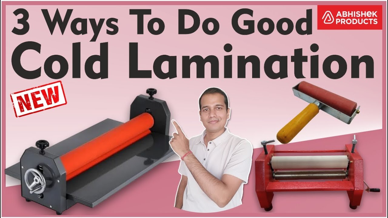 How to Cold Laminate Stickers & Acrylic Easily?