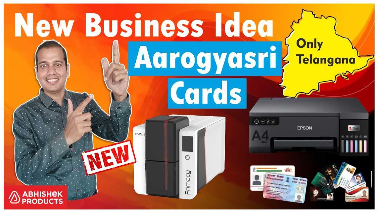 Explore the Lucrative World of Aarogyasri PVC Card Printing in Telangana