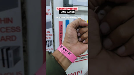 How to Paper Wrist Bands for Events and Clubs in India