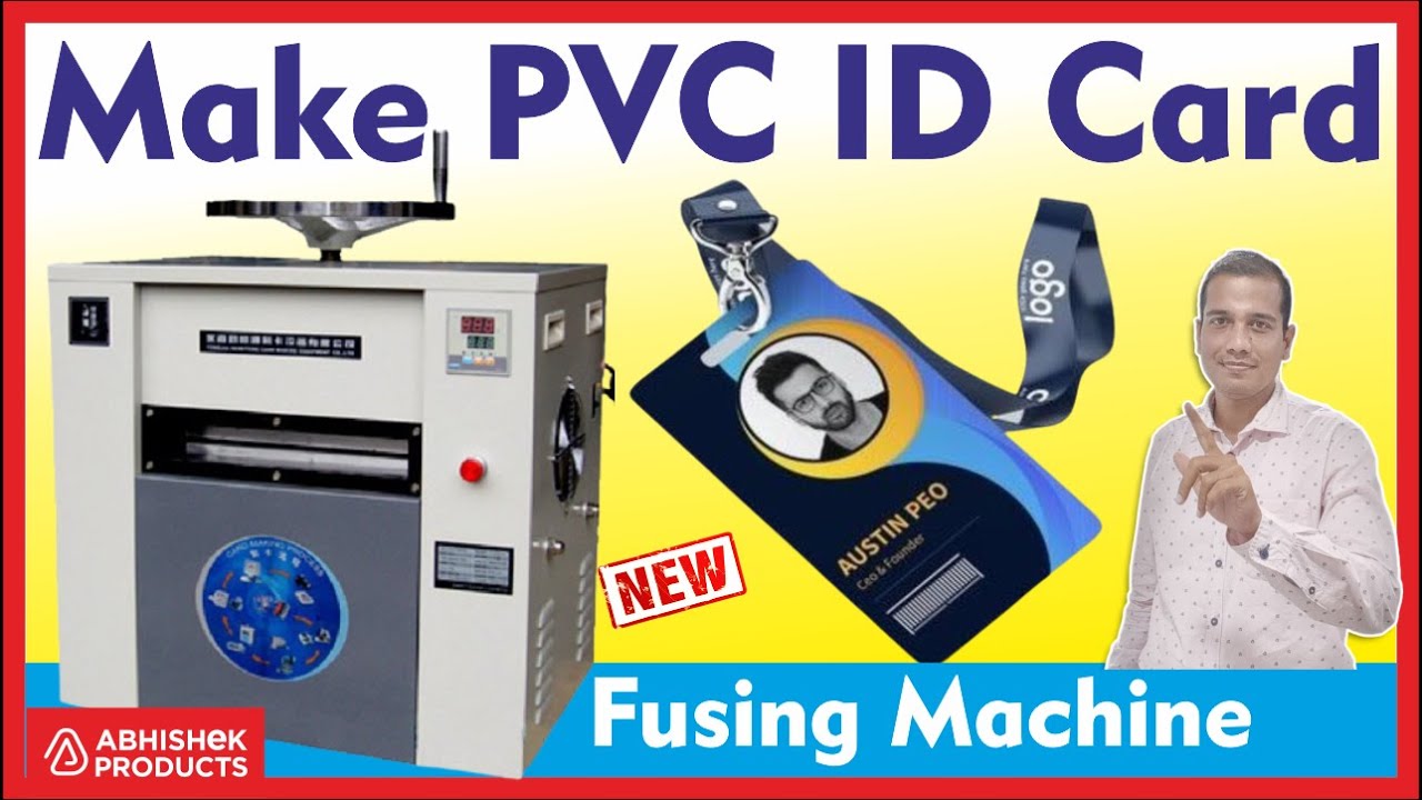 Master the Art of PVC ID Card Creation with Our Fusing Machine