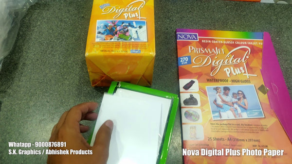 Nova Digital and Digital Plus 270 GSM Photo Paper: A Complete Guide
